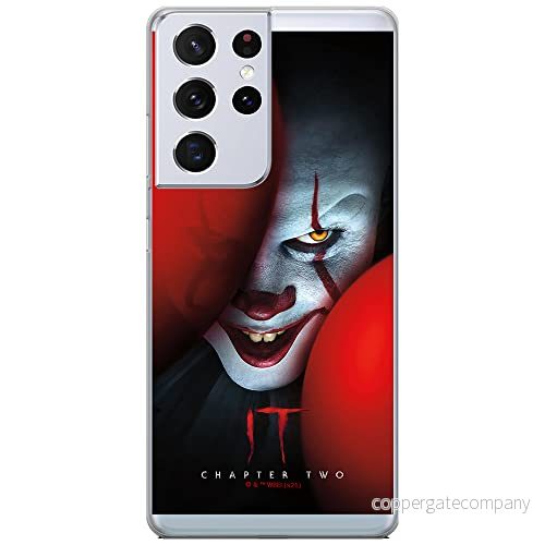 ERT GROUP mobiltelefonfodral för Samsung S21 ULTRA originalt och officiellt licensierat Horror mönster It 019 optimalt anpassad till formen på mobiltelefonen, fodral tillverkad av TPU plast 5905131997333