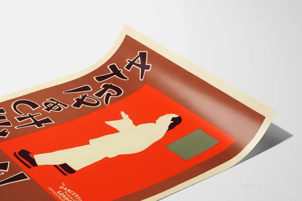 Vintageposter för väggdekoration A Resa till Chinatown - Bild 3