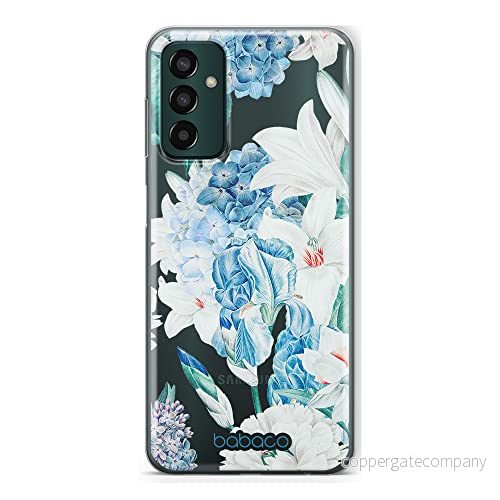 ERT GROUP mobiltelefonfodral för Samsung M13 4G originalt och officiellt licensierat Babaco mönster Flowers 026 optimalt anpassad till formen på mobiltelefonen, gedeeltelijk transparant 5905511336660