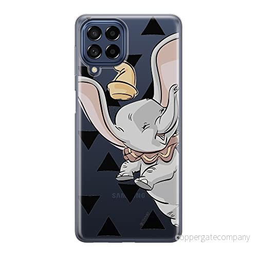 ERT GROUP mobiltelefonfodral för Samsung M33 5G originalt och officiellt licensierat Disney mönster Dumbo 001 optimalt anpassad till formen på mobiltelefonen, gedeeltelijk transparant 5905511343064
