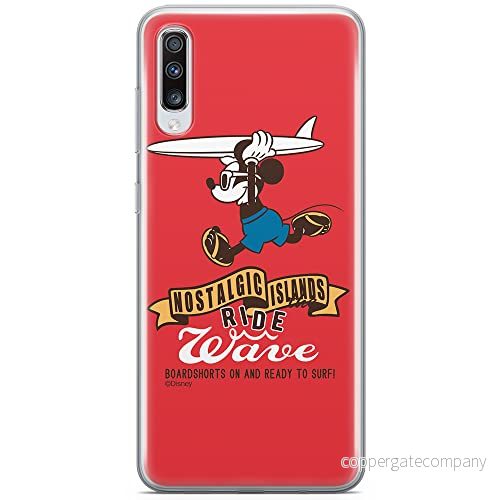 ERT GROUP mobiltelefonfodral för Samsung A70 originalt och officiellt licensierat Disney mönster Mickey 008 optimalt anpassad till formen på mobiltelefonen, fodral tillverkad av TPU plast 5902980410426