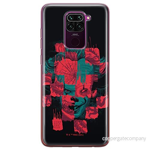 ERT GROUP mobiltelefonfodral för Xiaomi REDMI NOTE 9 originalt och officiellt licensierat Horror mönster It 013 optimalt anpassad till formen på mobiltelefonen, fodral tillverkad av TPU plast 5905131982780