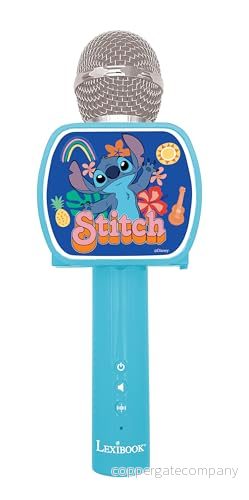 Disney Lilo & Stitch Mikrofon med Högtalare 3380743107745