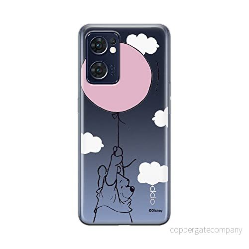 ERT GROUP mobiltelefonfodral för Oppo RENO 7 5G originalt och officiellt licensierat Disney mönster Winnie the Pooh and Friends 013 anpassad till formen på mobiltelefonen, gedeeltelijk transparant 5905511308179