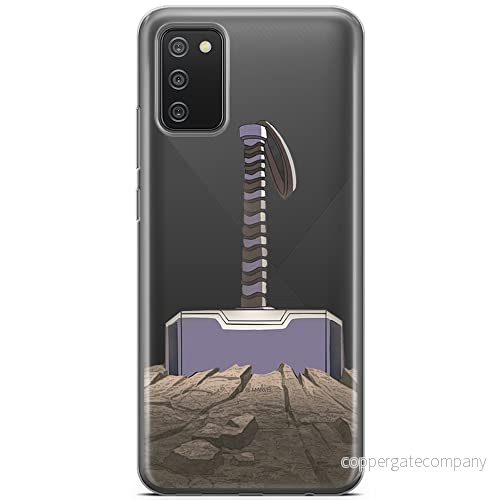 ERT GROUP mobiltelefonfodral för Samsung A02S originalt och officiellt licensierat Marvel mönster Thor 002 optimalt anpassad till formen på mobiltelefonen, gedeeltelijk transparant 5903040227381