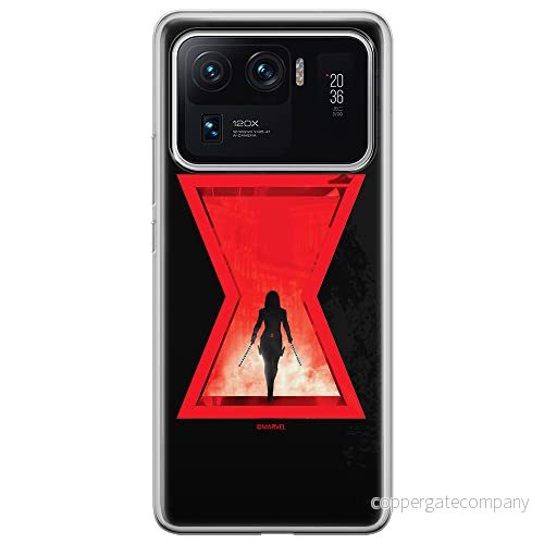 ERT GROUP mobiltelefonfodral för Xiaomi MI 11 ULTRA originalt och officiellt licensierat Marvel mönster Black Widow 009 optimalt anpassad till formen på mobiltelefonen, fodral tillverkad av TPU plast 5903932709704