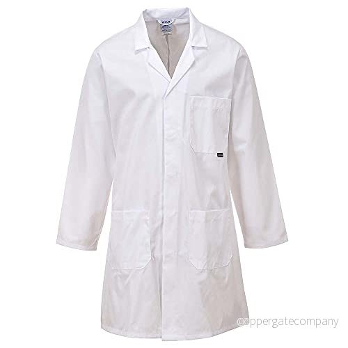 PORTWEST C852 Standard COAT, 1 st, S, vit, C852WHRS 5036108135509