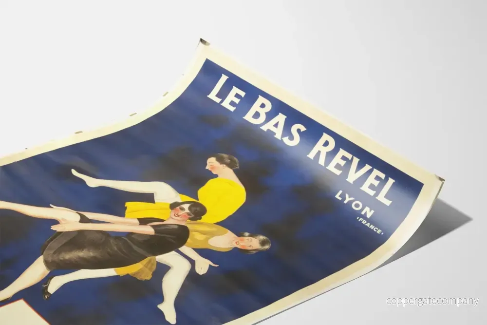 Vintageposter Le Bas Revel Lyon 1929 - Bild 3