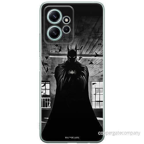 ERT GROUP mobiltelefonfodral för Xiaomi REDMI NOTE 12 4G originalt och officiellt licensierat DC mönster Batman 068 optimalt anpassad till formen på mobiltelefonen, fodral tillverkad av TPU plast 5905511947910