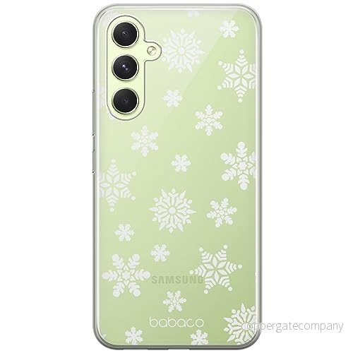 ERT GROUP mobiltelefonfodral för Samsung A54 5G originalt och officiellt licensierat Babaco mönster Winter 001 optimalt anpassad till formen på mobiltelefonen, gedeeltelijk transparant 5905511797850