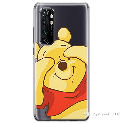 ERT GROUP mobiltelefonfodral för Xiaomi MI NOTE 10 Lite originalt och officiellt licensierat Disney mönster Winnie the Pooh and friends 033, gedeeltelijk transparant 5903537201184