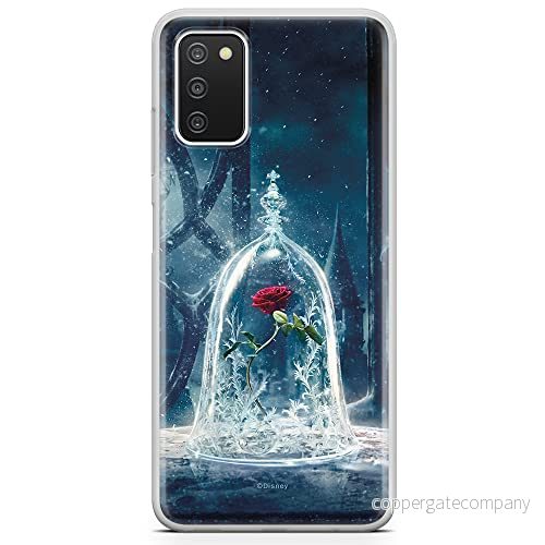 ERT GROUP mobiltelefonfodral för Samsung A03S originalt och officiellt licensierat Disney mönster Beauty and the Beast 002 anpassad till formen på mobiltelefonen, fodral tillverkad av TPU plast 5903932990799
