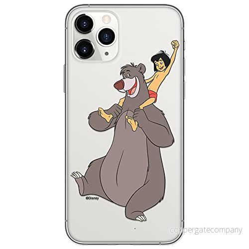 ERT GROUP mobiltelefonfodral för Iphone 11 PRO MAX originalt och officiellt licensierat Disney mönster Jungle Book 002 optimalt anpassad till formen på mobiltelefonen, gedeeltelijk transparant 5905131199065