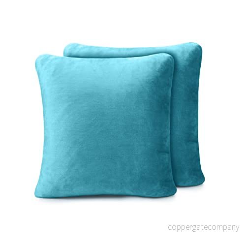 Amago Kuddfodral Set om 2, Kashmirkänsla, 50 x cm Bensinblå 4021626324239