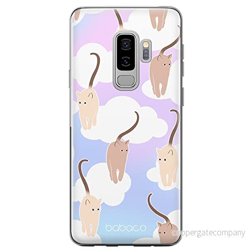 ERT GROUP mobiltelefonfodral för Samsung S9 PLUS originalt och officiellt licensierat Babaco mönster Cats 015 optimalt anpassad till formen på mobiltelefonen, fodral tillverkad av TPU plast 5905131072153