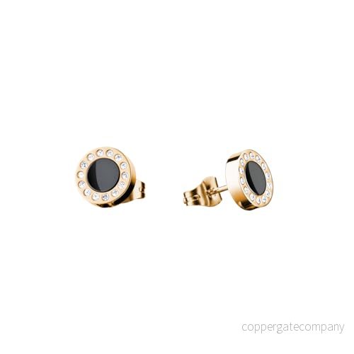 BERING damörhängen i glänsande guld - Arctic Symphony Collection med rostfritt stål 707-260-05 5710718284818