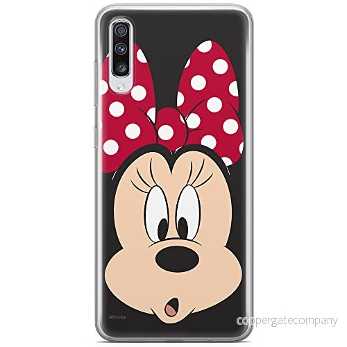 ERT GROUP mobiltelefonfodral för Samsung A70 originalt och officiellt licensierat Disney mönster Minnie 054 optimalt anpassad till formen på mobiltelefonen, fodral tillverkad av TPU plast 5902980735857