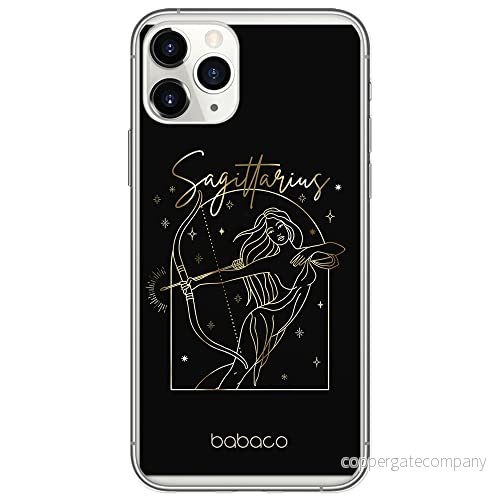 ERT GROUP mobiltelefonfodral för Apple Iphone 11 PRO originalt och officiellt licensierat Babaco mönster Zodiac Woman 009 Vit anpassad till formen på mobiltelefonen, fodral tillverkad av TPU plast 5903932232813