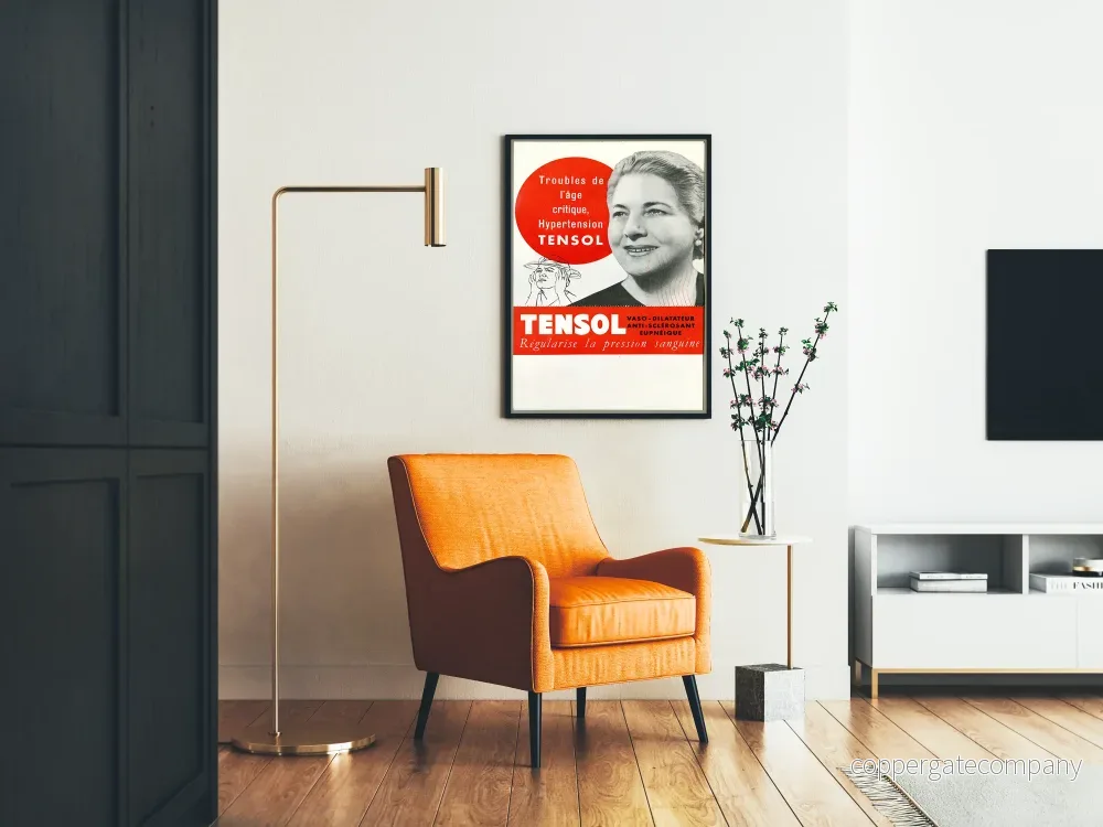 Vintage reklamposter för Tensol för väggdekoration - Bild 2