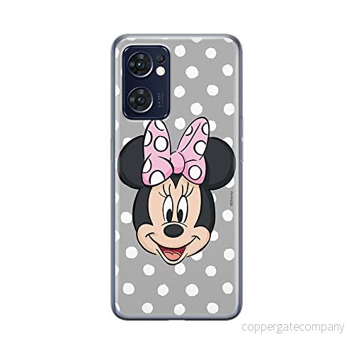 ERT GROUP mobiltelefonfodral för Oppo RENO 7 5G originalt och officiellt licensierat Disney mönster Minnie 057 optimalt anpassad till formen på mobiltelefonen, fodral tillverkad av TPU plast 5905511308599