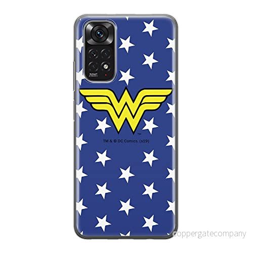 ERT GROUP mobiltelefonfodral för Xiaomi REDMI NOTE 11S 4G / 11 originalt och officiellt licensierat DC mönster Wonder Woman 006, fodral tillverkad av TPU plast 5905511562151