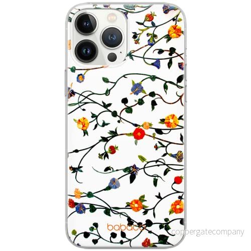ERT GROUP mobiltelefonfodral för Apple Iphone 13 PRO originalt och officiellt licensierat Babaco mönster Flowers 008 optimalt anpassad till formen på mobiltelefonen, fodral tillverkad av TPU plast 5903932855357