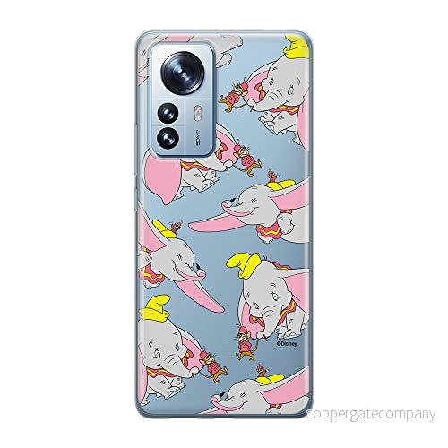 ERT GROUP mobiltelefonfodral för Xiaomi 12 / 12X originalt och officiellt licensierat Disney mönster Dumbo 016 optimalt anpassad till formen på mobiltelefonen, gedeeltelijk transparant 5905511493592