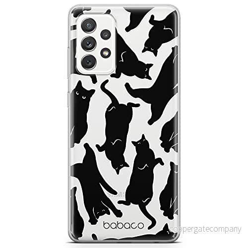 ERT GROUP mobiltelefonfodral för Samsung A72 5G originalt och officiellt licensierat Babaco mönster Cats 005 optimalt anpassad till formen på mobiltelefonen, gedeeltelijk transparant 5905131125729