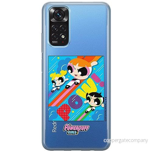 ERT GROUP mobiltelefonfodral för Xiaomi REDMI NOTE 11 5G/S 5G/T 5G/POCO M4 PRO 5G originalt och officiellt licensierat The Powerpuff Girls mönster 025, gedeeltelijk transparant 5905511970802