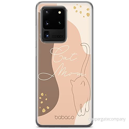 ERT GROUP mobiltelefonfodral för Samsung S20 ULTRA / S11 PLUS originalt och officiellt licensierat Babaco mönster Cats 006 anpassad till formen på mobiltelefonen, fodral tillverkad av TPU plast 5905131058140