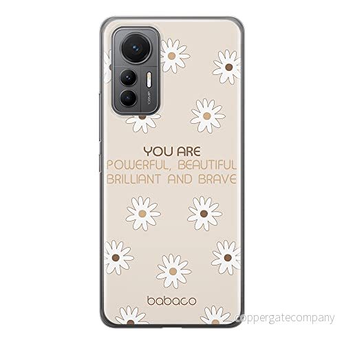 ERT GROUP mobiltelefonfodral för Xiaomi 12 LITE originalt och officiellt licensierat Babaco mönster Positive vibes 003 anpassad till formen på mobiltelefonen, fodral tillverkad av TPU plast 5905511507435