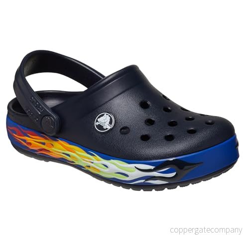 Crocs Unisex barn Crocband Clog T, Djup marinblå, 5 UK Child 196265539505