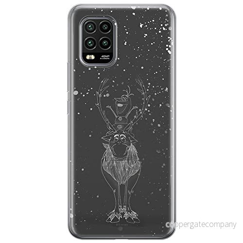 ERT GROUP mobiltelefonfodral för Xiaomi MI 10 LITE originalt och officiellt licensierat Disney mönster Olaf and Sven 001 optimalt anpassad till formen på mobiltelefonen, fodral tillverkad av TPU plast 5903537163543