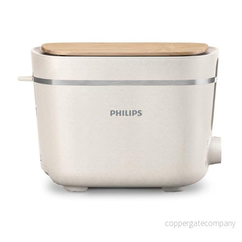 Philips Brödrost Eco Conscious Edition - 2 Skivor - 8 Inställningar - Silkesvit Matt - HD2640/10 8720389000881