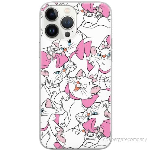 ERT GROUP mobiltelefonfodral för Apple Iphone 6/6S originalt och officiellt licensierat Disney mönster Marie 005 Vit optimalt anpassad till formen på mobiltelefonen, fodral tillverkad av TPU plast 5902980564280