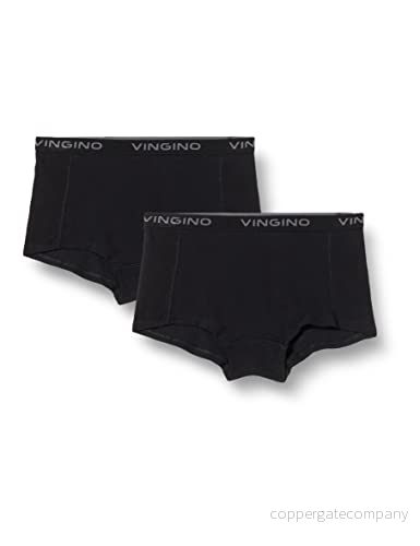 Vingino Flicka hipstertrosor, Djup svart, 10 år 8720386790174