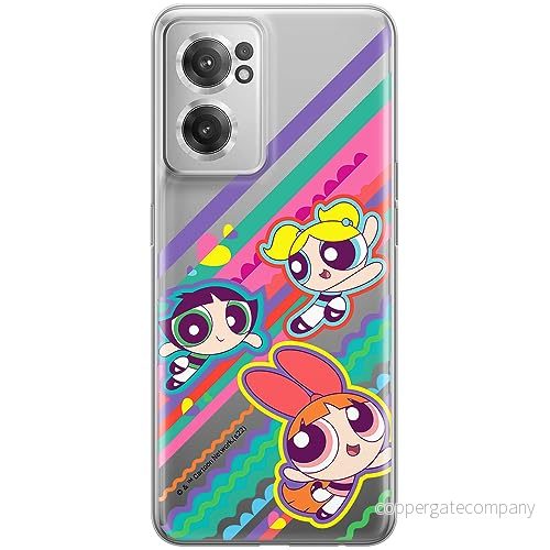 ERT GROUP mobiltelefonfodral för OnePlus NORD CE 2 originalt och officiellt licensierat The Powerpuff Girls mönster 026, gedeeltelijk transparant 5905511971533