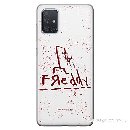 ERT GROUP mobiltelefonfodral för Samsung A71 5G originalt och officiellt licensierat Horror mönster Nightmare of Elm Street 009 anpassad till formen på mobiltelefonen, fodral tillverkad av TPU plast 5905511089955
