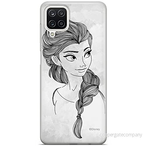 ERT GROUP mobiltelefonfodral för Samsung A12 / M12 originalt och officiellt licensierat Disney mönster Elsa 009 optimalt anpassad till formen på mobiltelefonen, fodral tillverkad av TPU plast 5903040100806