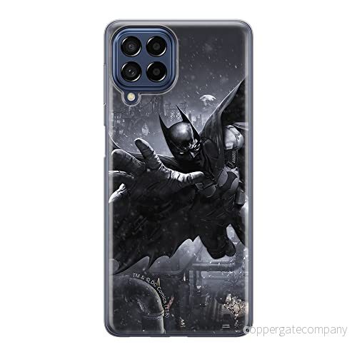 ERT GROUP mobiltelefonfodral för Samsung M33 5G originalt och officiellt licensierat DC mönster Batman 018 optimalt anpassad till formen på mobiltelefonen, fodral tillverkad av TPU plast 5905511341176