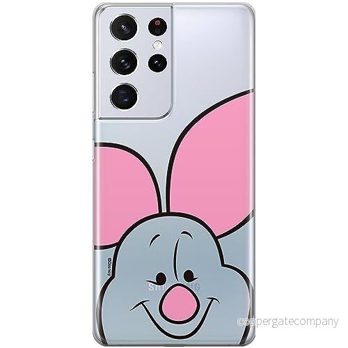ERT GROUP mobiltelefonfodral för Samsung S21 ULTRA originalt och officiellt licensierat Disney mönster Winnie the Pooh & Friends 044 anpassad till formen på mobiltelefonen, gedeeltelijk transparant 5905795042172