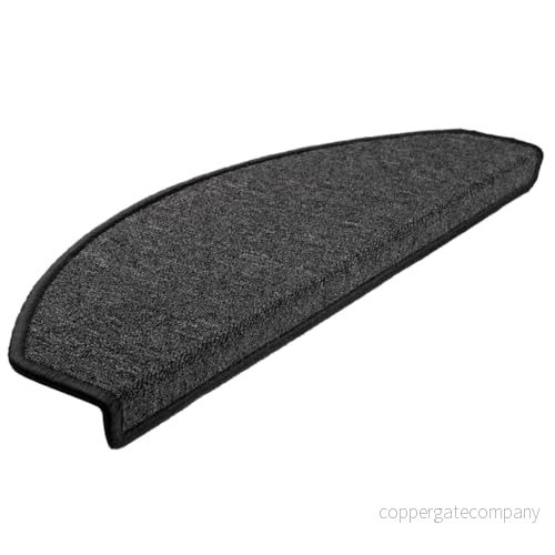 vidaXL 15 st Trappstegsmattor antracit 65x24x4 cm 8718475728306