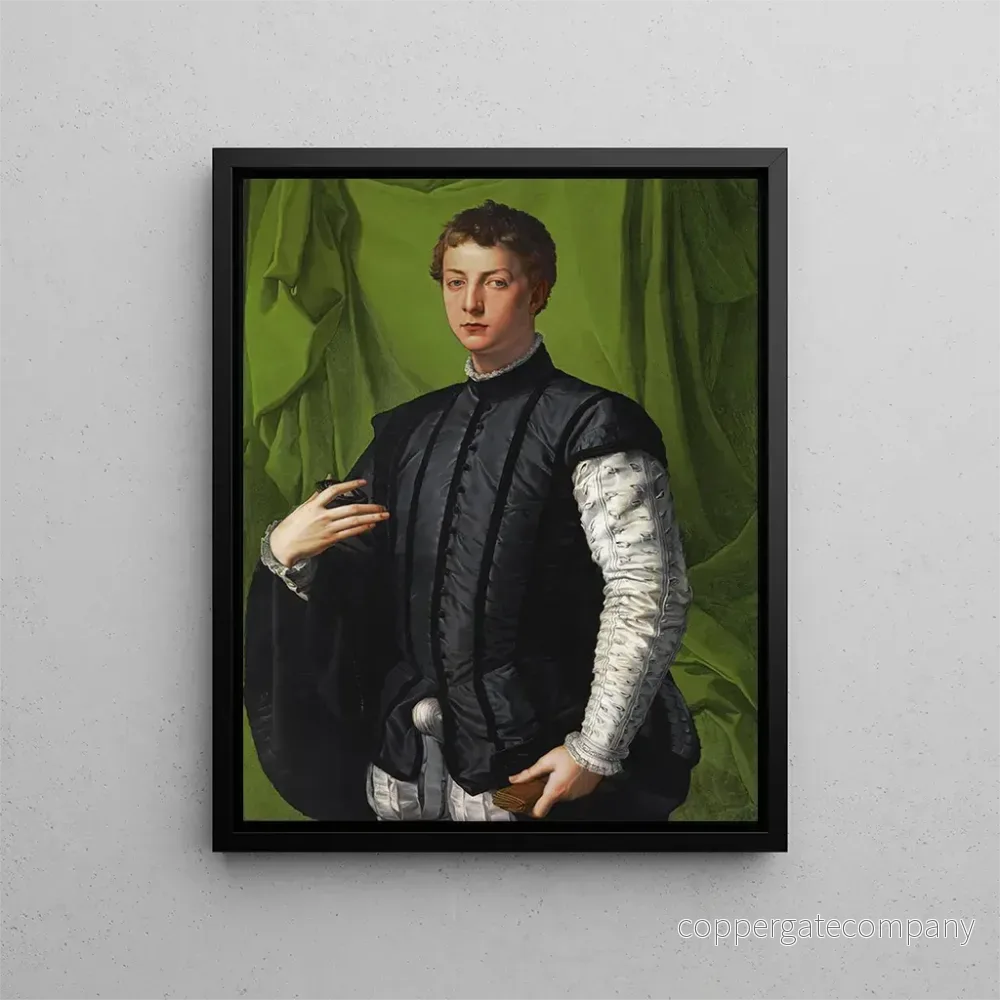 Målning av Lodovico Capponi - Agnolo Bronzino | Konsttryck