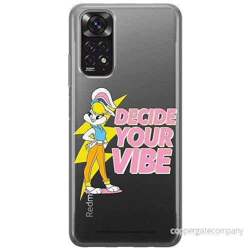 ERT GROUP mobiltelefonfodral för Xiaomi REDMI NOTE 11 4G/ 11S 4G originalt och officiellt licensierat Looney Tunes mönster Lola 006 anpassad till formen på mobiltelefonen, gedeeltelijk transparant 5905795068516
