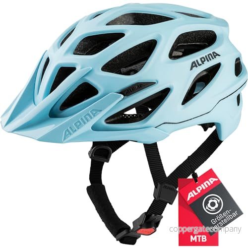 ALPINA Unisex Vuxna, MYTHOS 3.0 L.E. Cykelhjälm, pastel blue matt, 57 62 cm 4003692310330