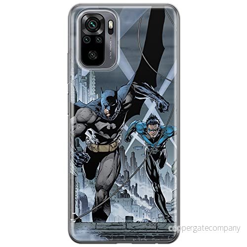 ERT GROUP mobiltelefonfodral för Xiaomi REDMI NOTE 10/ 10S originalt och officiellt licensierat DC mönster Batman 007 optimalt anpassad till formen på mobiltelefonen, fodral tillverkad av TPU plast 5903537193069