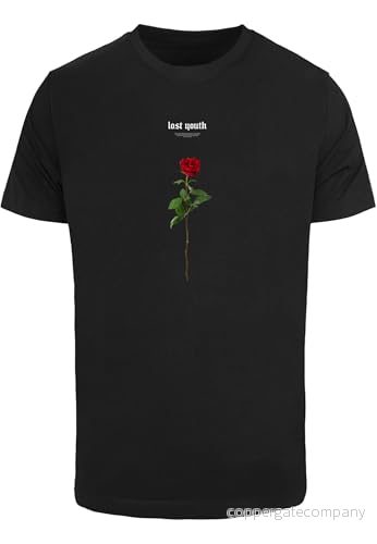 Mister Tee Lost Youth Rose T-shirt - Svart 4053838863176
