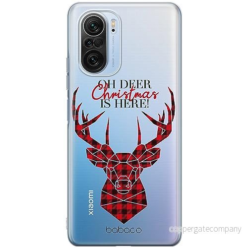 ERT GROUP mobiltelefonfodral för Xiaomi MI 11i/ REDMI K40/K40 PRO/POCO F3/ F3 PRO originalt och officiellt licensierat Babaco mönster Winter 008, gedeeltelijk transparant 5905511880903