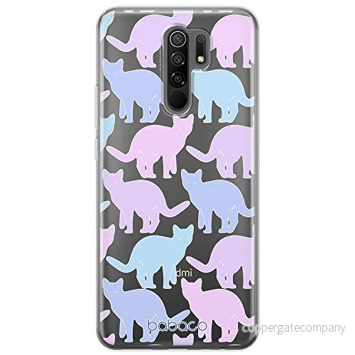 ERT GROUP mobiltelefonfodral för Xiaomi REDMI 9 originalt och officiellt licensierat Babaco mönster Cats 011 optimalt anpassad till formen på mobiltelefonen, gedeeltelijk transparant 5905131070623