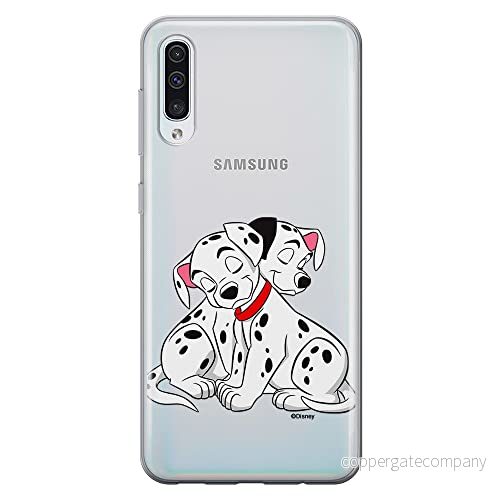ERT GROUP mobiltelefonfodral för Samsung A50/ A50s/ A30s originalt och officiellt licensierat Disney mönster Dalmatians 005 anpassad till formen på mobiltelefonen, gedeeltelijk transparant 5904805889530